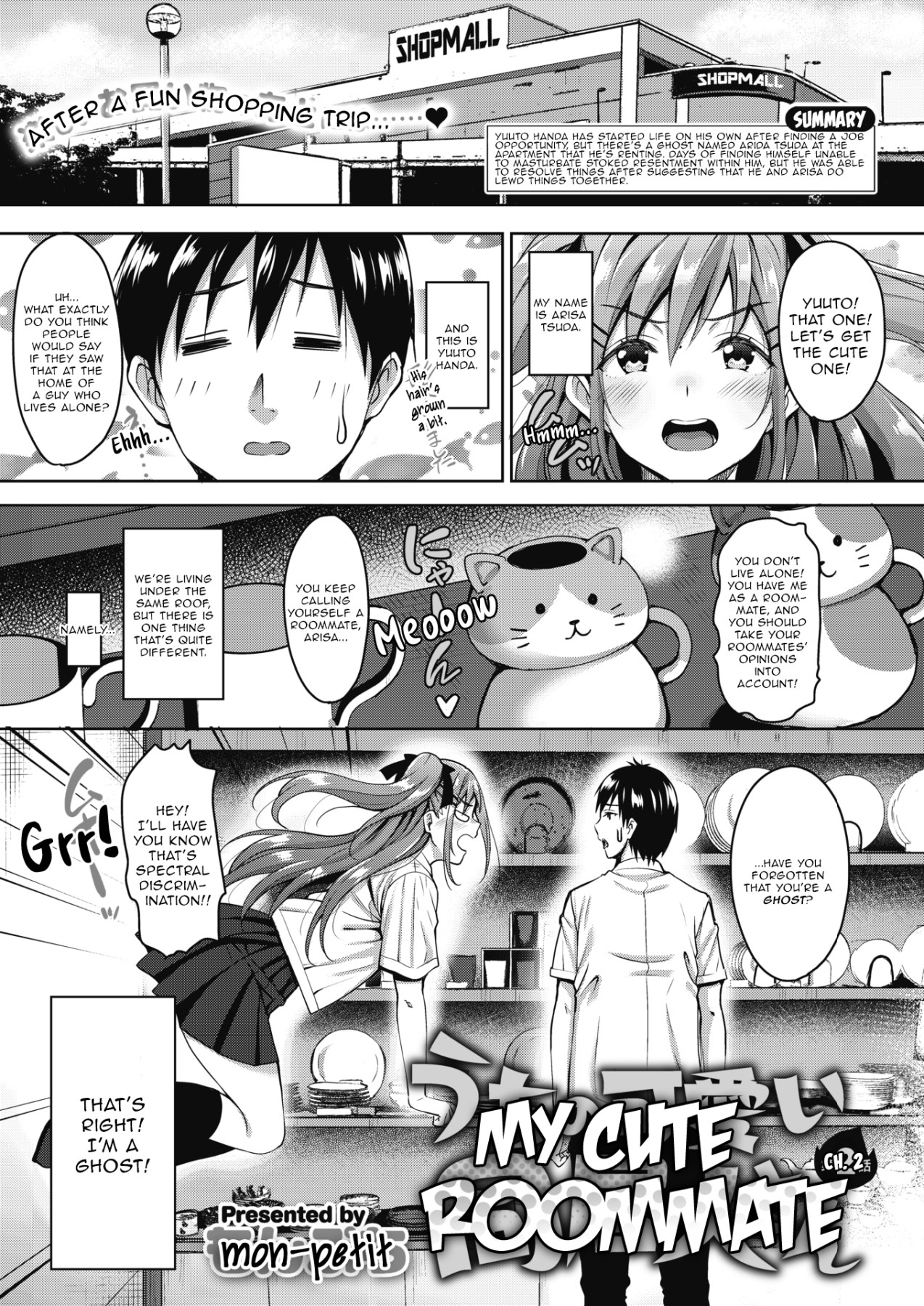 Hentai Manga Comic-My Cute Roommate-Chapter 2-1